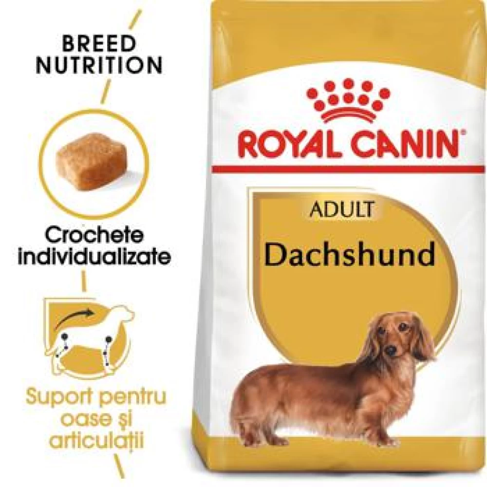 Royal Canin Dachshund Adult, 1.5 kg Hrană Uscată pentru caini