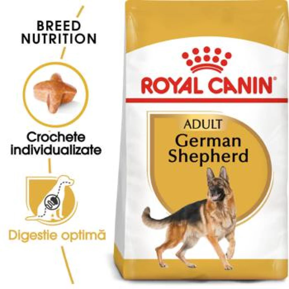 Royal Canin German Shepherd Adult, 3 kg Hrană Uscată pentru caini