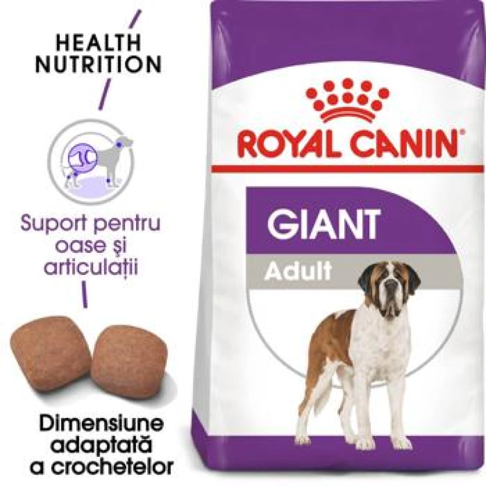 Royal Canin Giant Adult, 15 kg Hrană Uscată pentru caini