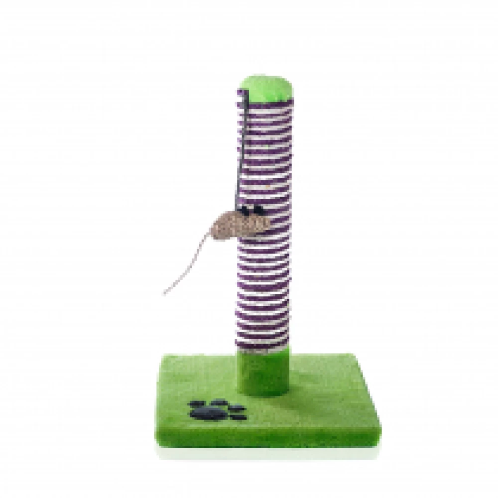 Pet Interest Stalp Sisal Pisica Tower Verde 31 X 31 X 48 CM