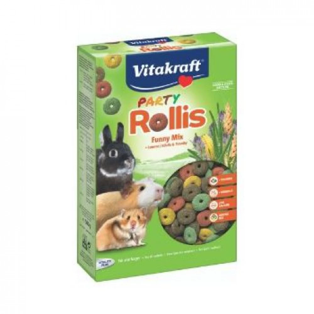 Vitakraft Inele Vegetale Pentru Rozatoare, 500g